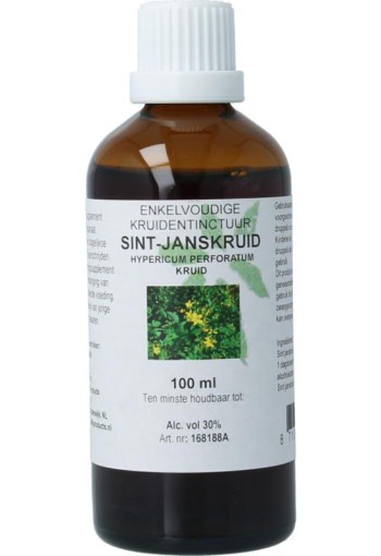 Cruydhof Hypericum perforatum / sint janskruid tinctuur (100 Milliliter)