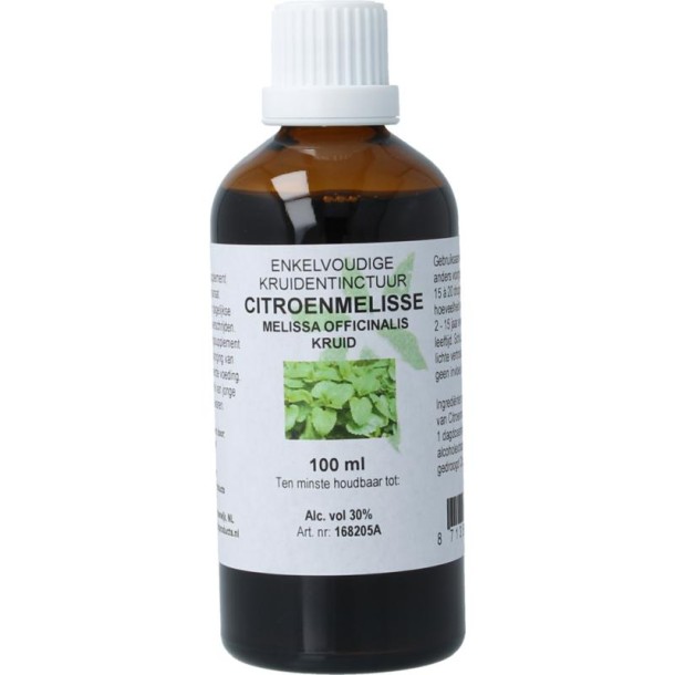 Cruydhof Melissa officinalis herb / citroenmelisse tinctuur (100 Milliliter)