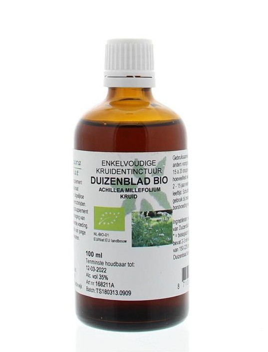 Cruydhof Achillea millefolium/duizendblad tinctuur bio (100 Milliliter)