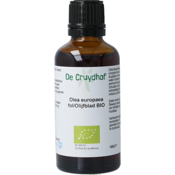 Cruydhof Olea europaea folia / olijfblad tinctuur bio (50 Milliliter)