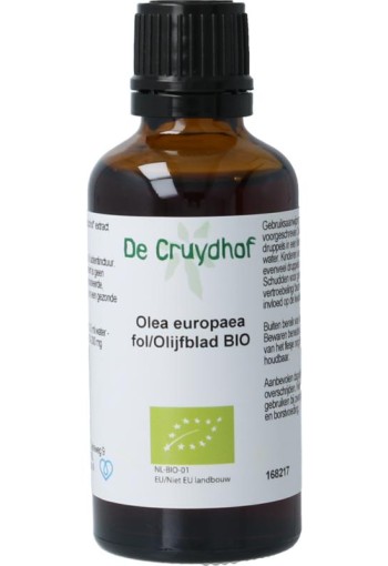 Cruydhof Olea europaea folia / olijfblad tinctuur bio (50 Milliliter)