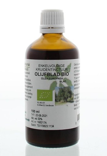Cruydhof Olea europaea folia / olijfblad tinctuur bio (100 Milliliter)