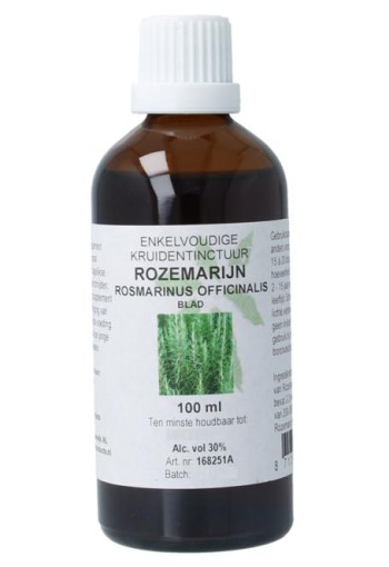 Cruydhof Rosmarinus off fol / rozemarijn tinctuur (100 Milliliter)