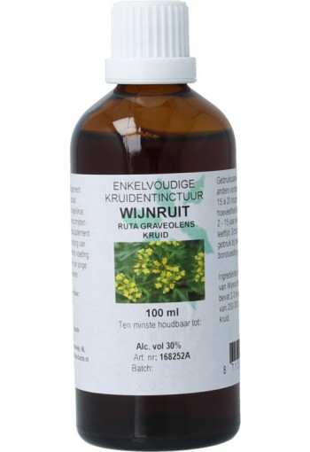 Cruydhof Ruta graveolens herb / wijnruit tinctuur (100 Milliliter)