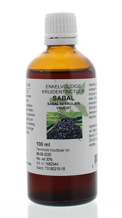 Cruydhof Sabal serrulata fructus tinctuur (100 Milliliter)