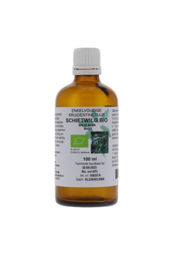 Cruydhof Salix alba / wilgenbast tinctuur bio (100 Milliliter)