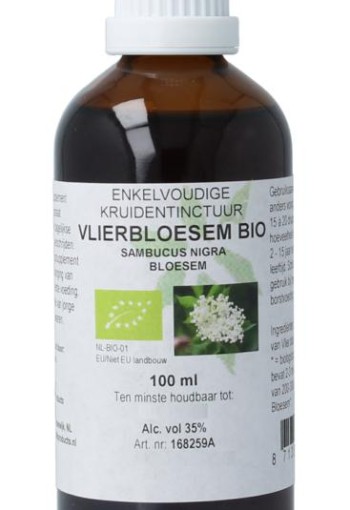 Cruydhof Sambucus nigra / gewone vlier bio (100 Milliliter)