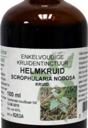 Natura Sanat Scrophularia nodosa / helmkruid tinctuur (100 Milliliter)