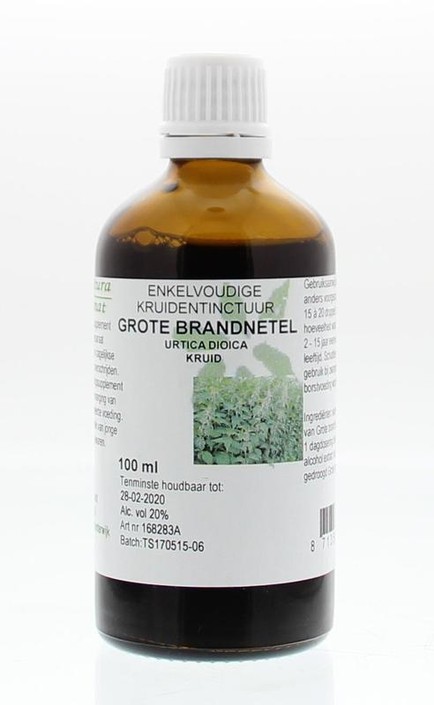 Cruydhof Urtica dioica / brandnetel kruid tinctuur (100 Milliliter)