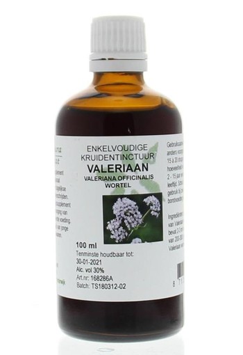Natura Sanat Valeriana off rad / valeriaan tinctuur (100 Milliliter)