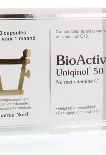 Pharma Nord Bio active uniquinol Q10 50 mg (30 Capsules)