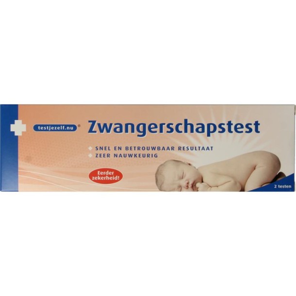 Testjezelf.nu Zwangerschapstest (Midstream) (2 Stuks)