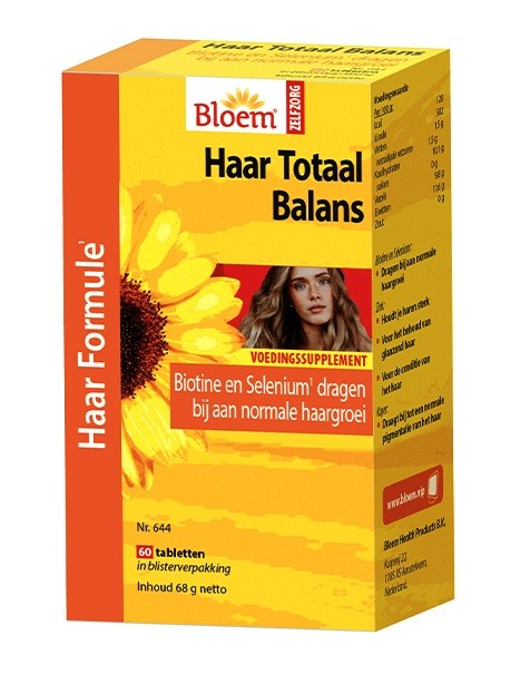 Bloem Haar totaal balans (60 Tabletten)