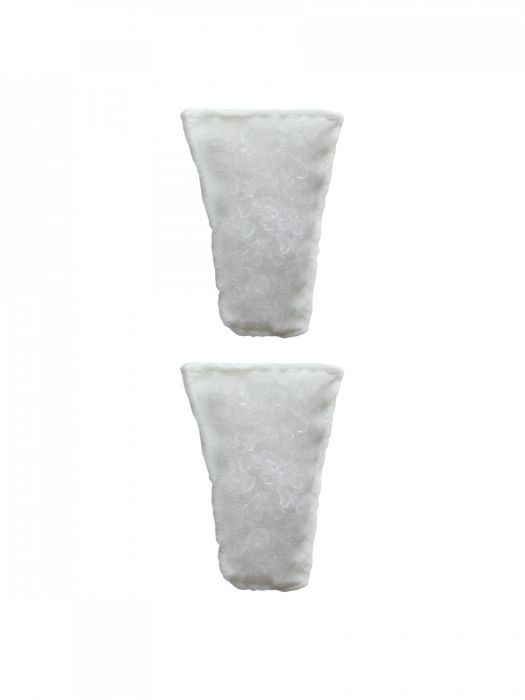 Lichtwesen Liwe nekkussen kristalzakjes bergkristallen (2 Stuks)