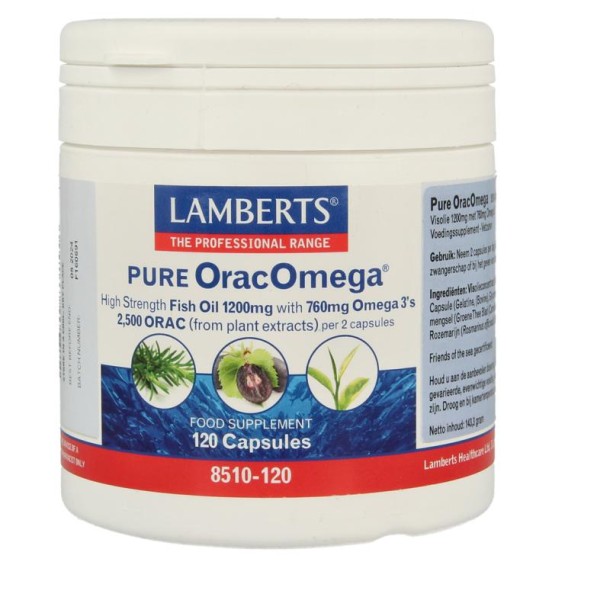 Lamberts Orac omega (visolie) (120 Capsules)