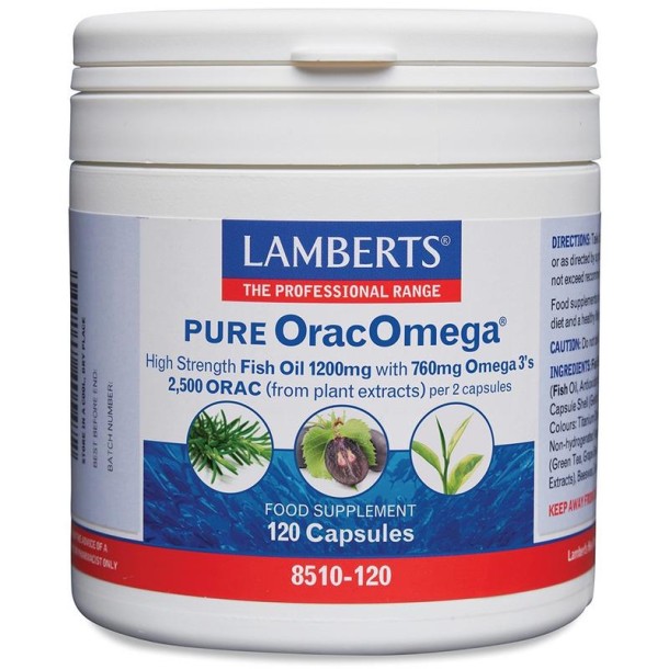 Lamberts Orac omega (visolie) (120 Capsules)