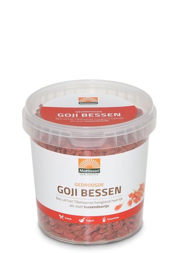 Mattisson Bessen goji gedroogd pot (350 Gram)