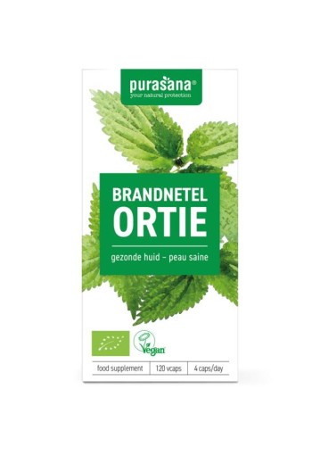 Purasana Brandnetel vegan bio (120 Vegetarische capsules)