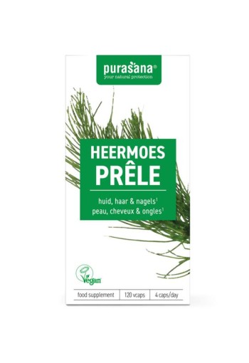 Purasana Heermoes vegan bio (120 Vegetarische capsules)