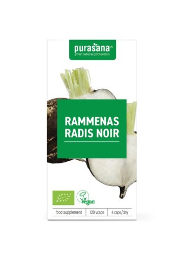Purasana Rammenas vegan bio (120 Vegetarische capsules)