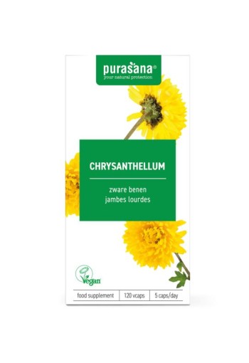 Purasana Chrysanthellum vegan (120 Vegetarische capsules)