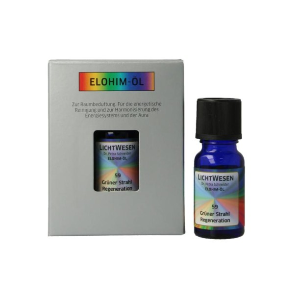Lichtwesen Elohim olie heling groen 59 (10 Milliliter)