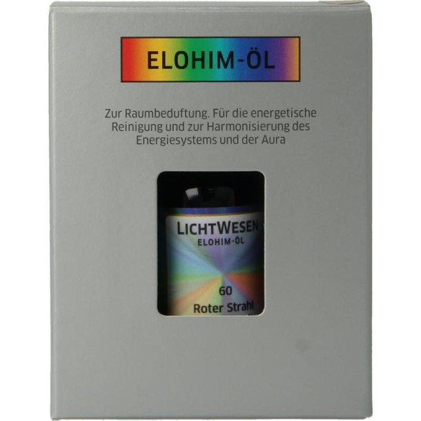 Lichtwesen Elohim olie levenskracht rood 60 (10 Milliliter)