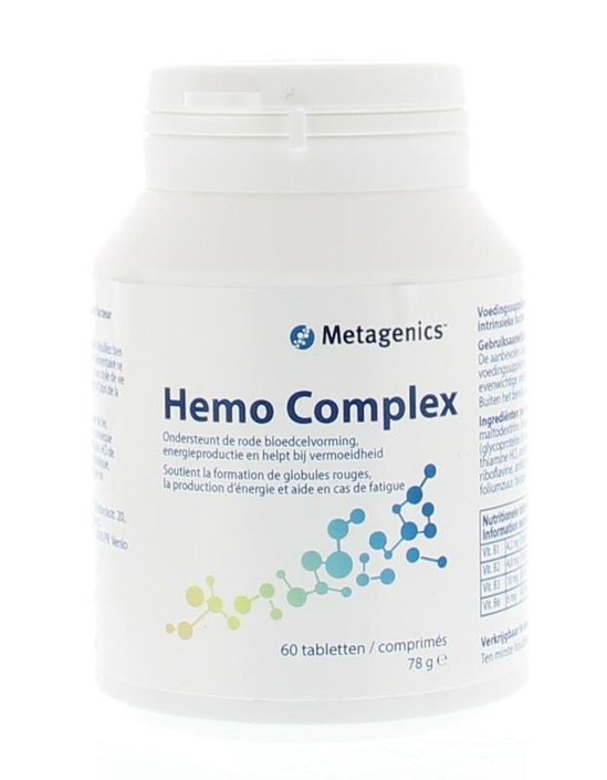 Metagenics Hemo complex (60 Tabletten)