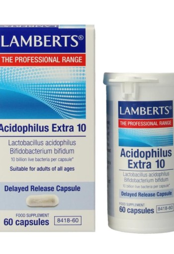 Lamberts Acidophilus Extra 10 (60 Vegetarische capsules)