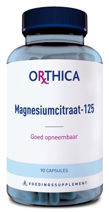 Orthica Magnesium citraat 125 (90 Capsules)