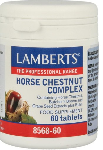 Lamberts Paardekastanje complex (Aescine, Horse Chestnut) (60 Tabletten)
