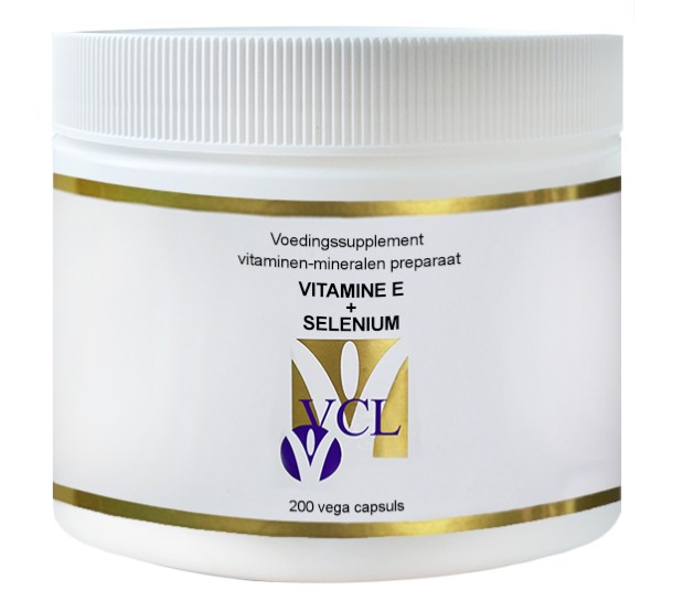 Vital Cell Life Vitamine E & selenium (200 Vegetarische capsules)