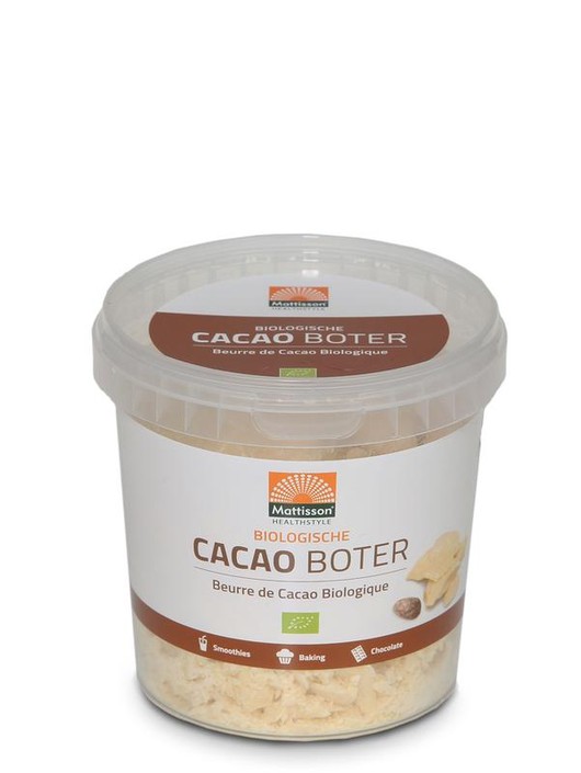 Mattisson Cacao boter bio (300 Gram)