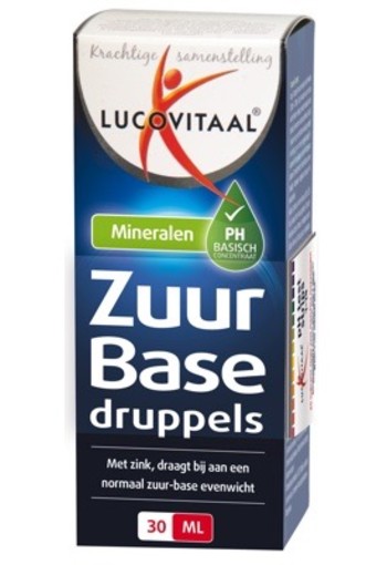 Lucovitaal Zuurbase Druppels 30ml. tijdelijk niet leverbaar. Reserveren is mogelijk!