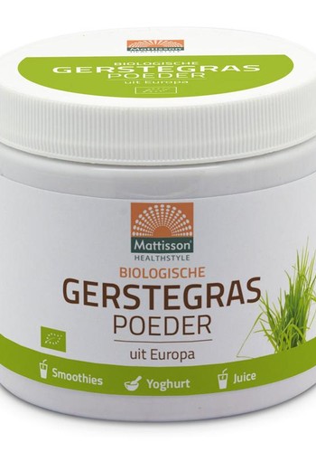 Mattisson Gerstegras barley grass Europa bio (125 Gram)