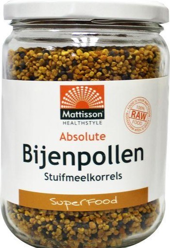 Mattisson Bijenpollen stuifmeelkorrels raw (300 Gram)