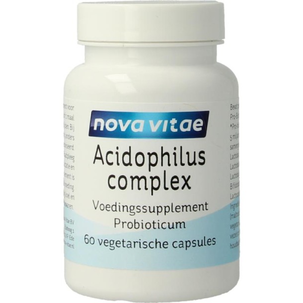 Nova Vitae Acidophilus complex (60 Vegetarische capsules)