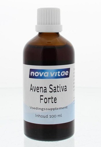 Nova Vitae Avena sativa forte kruidentinctuur (100 Milliliter)