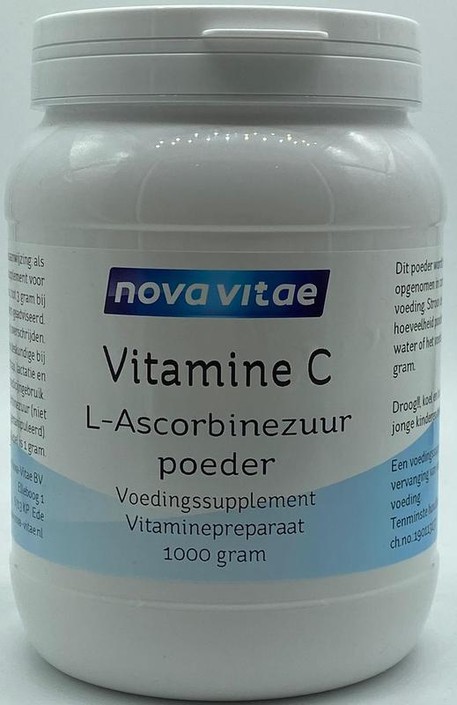 Nova Vitae Vitamine C ascorbinezuur poeder (1 Kilogram)
