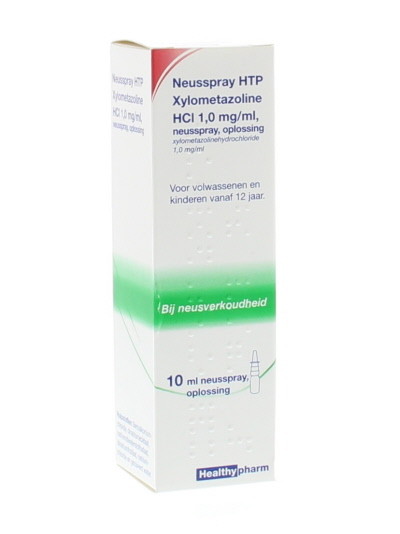 Healthypharm Neusspray xylometazoline 1.0% (10 Milliliter)