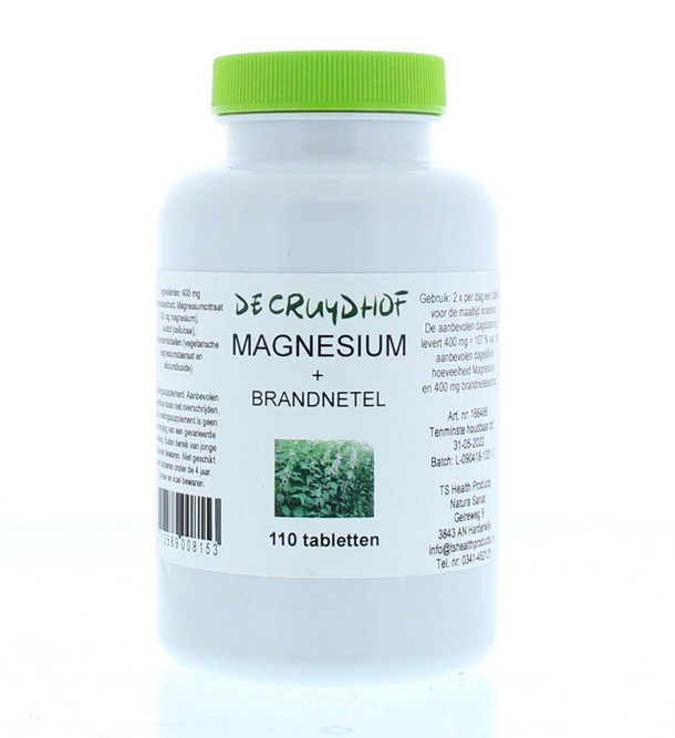 Cruydhof Magnesium en brandnetel (110 Tabletten)
