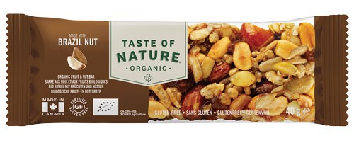 Taste Of Nature Brazilian nut granenreep bio (40 Gram)