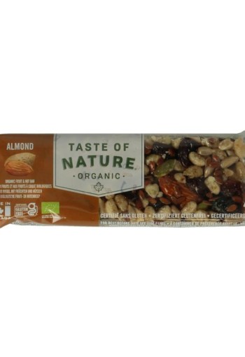 Taste Of Nature Almond granenreep bio (40 Gram)