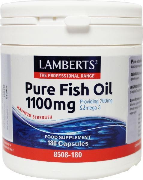 Lamberts Pure visolie 1100mg omega 3 (180 Capsules)