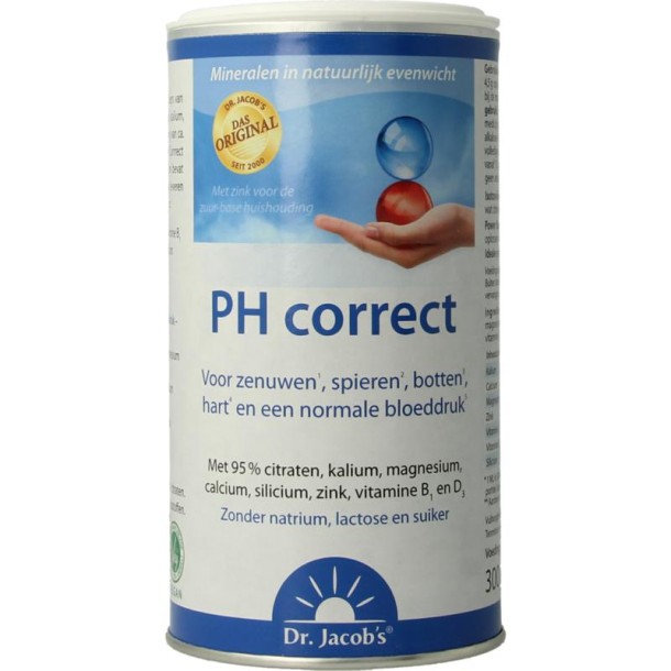 Dr. Jacob's PH Correct poeder (300 Gram)