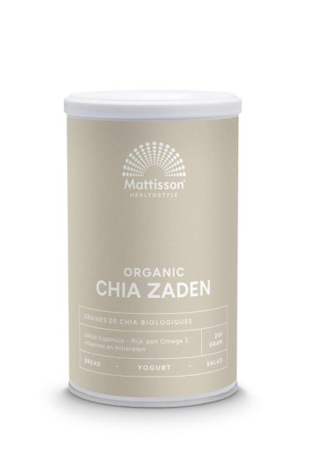 Mattisson Absolute chia zaad raw bio (250 Gram)