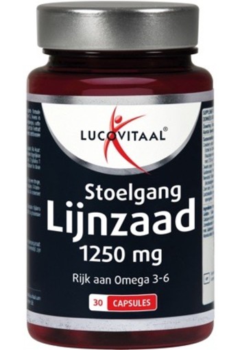 Lucovitaal Stoelgang Lijnzaad 30tb