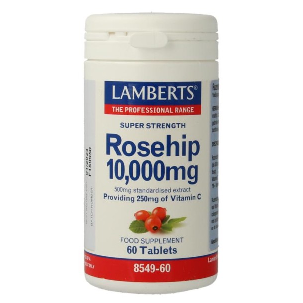 Lamberts Rozenbottel 10.000mg (60 Tabletten)