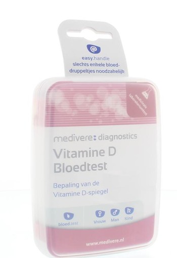 Medivere Vitamine D bloedtest (1 Stuks)