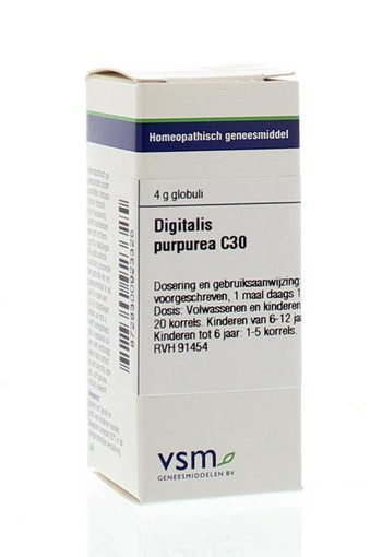 VSM Digitalis purpurea C30 (4 Gram)